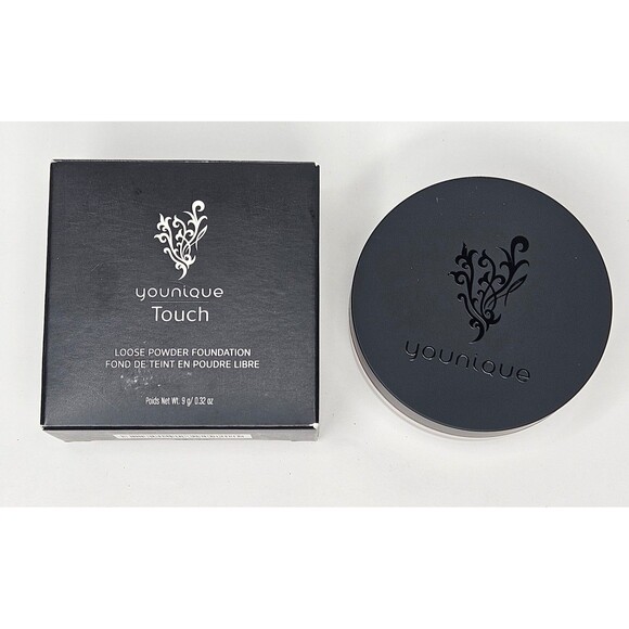 New Younique Touch Loose Powder Foundation Poplin .32oz New in Box - Picture 2 of 5